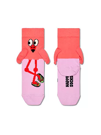 HAPPY SOCKS | Kinder Socken FLAMINGO  light purple | 